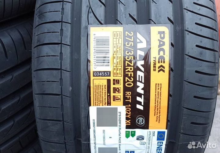 Pace Alventi 245/40 R20 и 275/35 R20 102Y