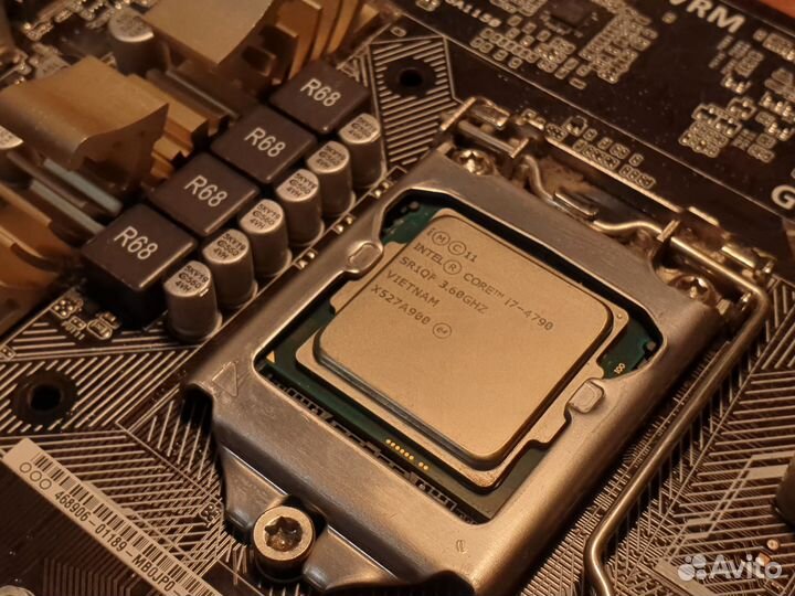I7 4790 + материнка + озу + кулер