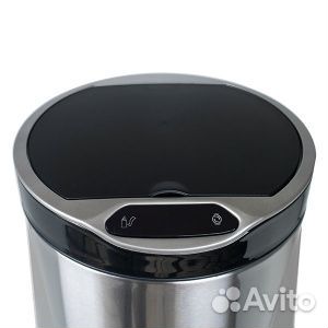 Ведро для мусора сенсорное, круглое, внутр ведро