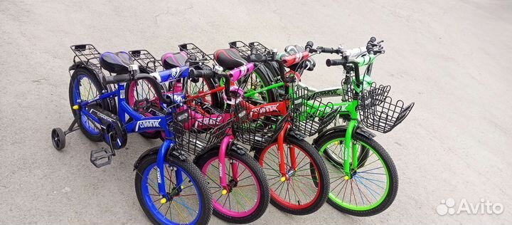 Велосипеды новые 12-20 дюймов