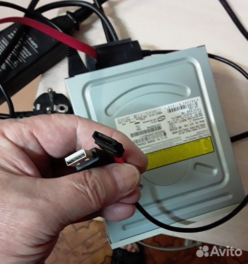 Адаптер USB/sata для любого ж.диска с б/питания