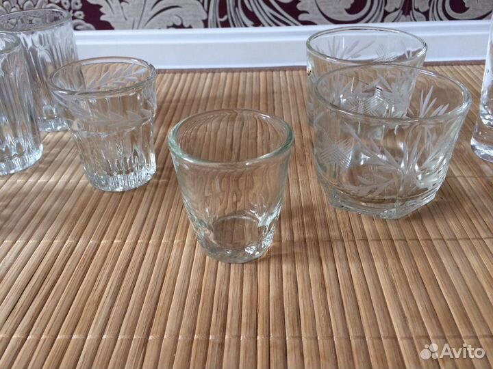 Граненые стопки СССР