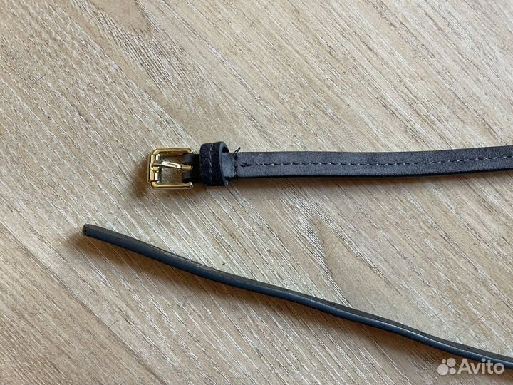 Кожаный тонкий ремень Corso Como