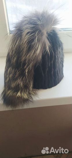Шапка норковая женская