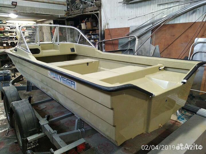 Лодки Астраханские Vega M 55DC Pro верфь rв