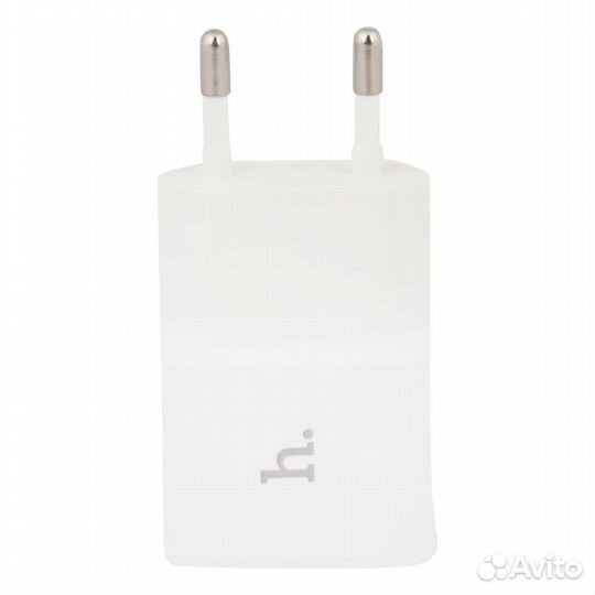 Блок питания hoco UH202 с 2 USB портами 2.4A белый