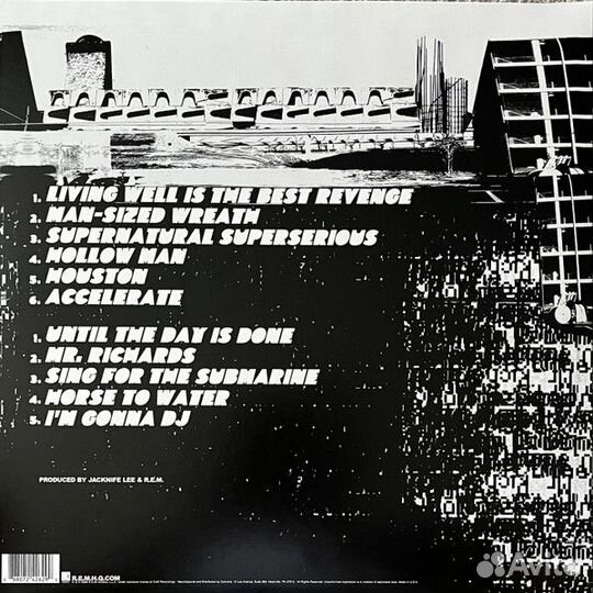 Виниловая пластинка R.E.M. - Accelerate (Black Vin