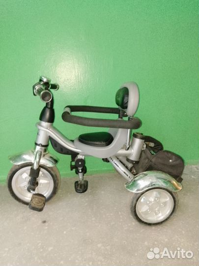 Детский трехколесный велосипед бу