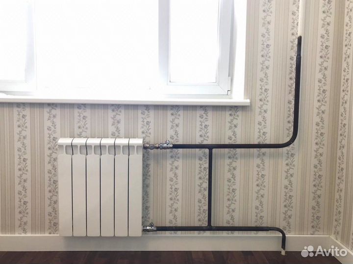 Замена радиаторов, батарей отопления. Сварка