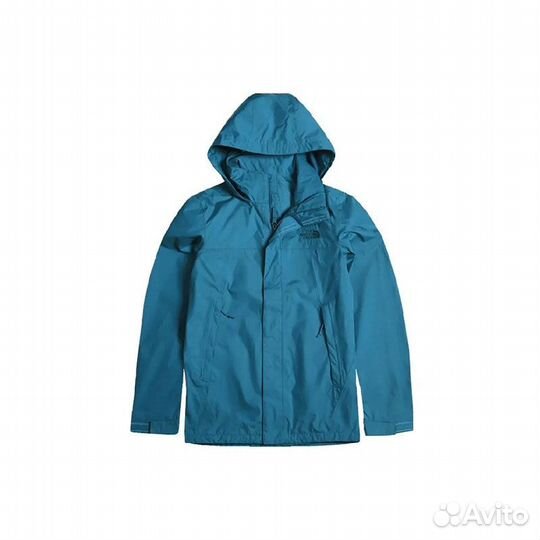 THE north face Windbreaker Jackets Men Peacock Blue+Gift Bag (XXL)(5)