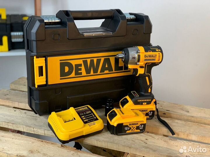 Гайковёрт/винтоверт DeWalt бесщеточный новый