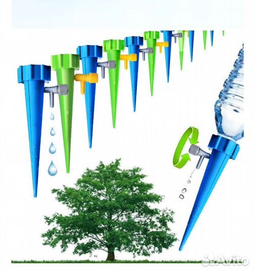 Капельный полив растений