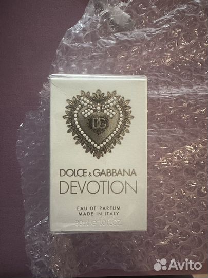 Dolce gabbana devotion 30 мл оригинал