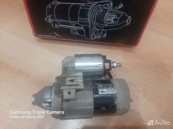 Стартер nissan almera classic