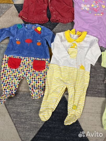 Пакет вещей на девочку с рождения (номер 29)