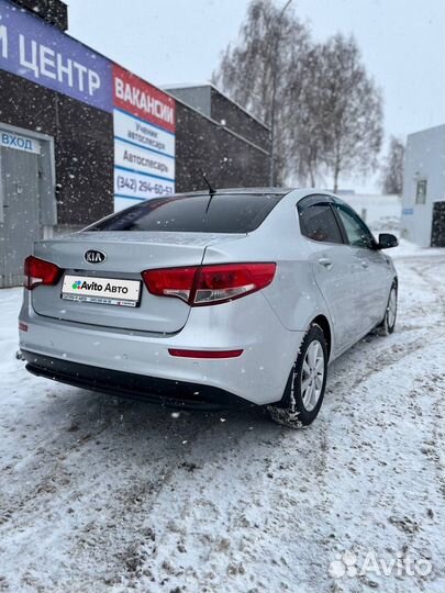 Kia Rio 1.6 AT, 2016, 87 000 км