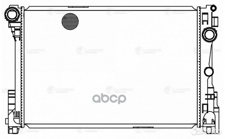 Радиатор охлаждения двигателя MB W204/W212 09