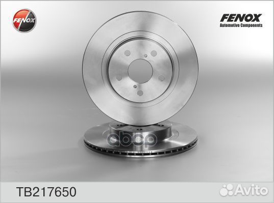 Диск тормозной перед прав/лев TB217650 TB21