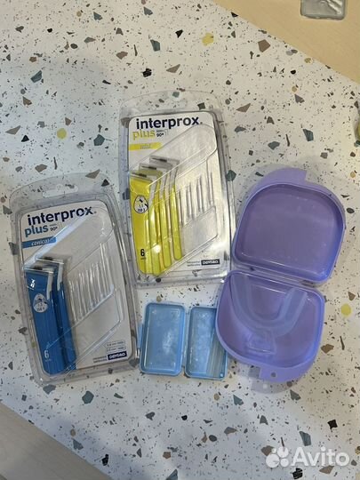 Набор ортодонт. Зубные ершики, воск, капа