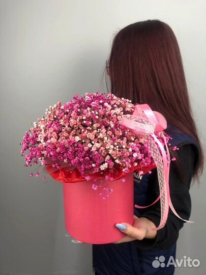 Гипсофила букет цветы