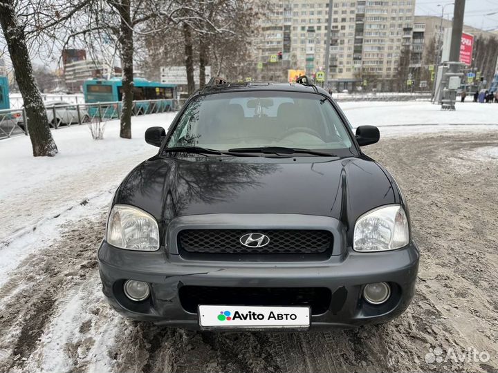 Hyundai Santa Fe 2.7 AT, 2004, 255 000 км
