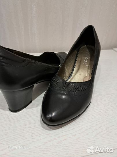 Туфли женские на 39,5 размер натуральная кожа