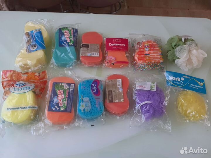 Губки, мочалки