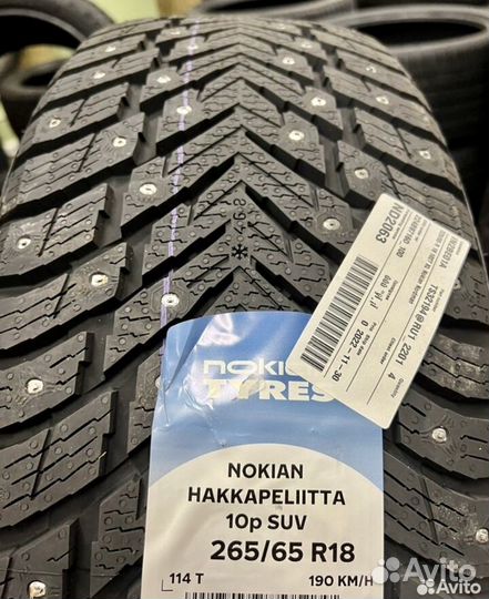 Nokian Tyres Hakkapeliitta 10 265/65 R18