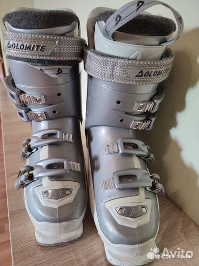 Горнолыжные ботинки 40 размер (25 см)