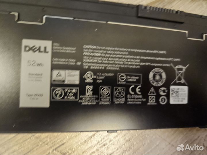 Аккумулятор Dell VFV59 52Wh для E7240/E7250