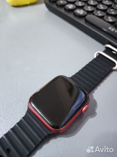 Часы apple watch 6 44 mm product red