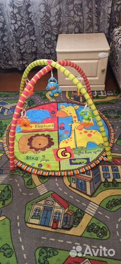 Детский игровой развивающий коврик