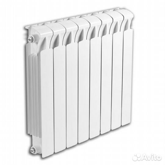 Биметаллический радиатор rifar Monolit 350 10 секц