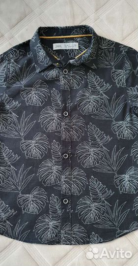 Рубашка Zara для мальчика 116 см