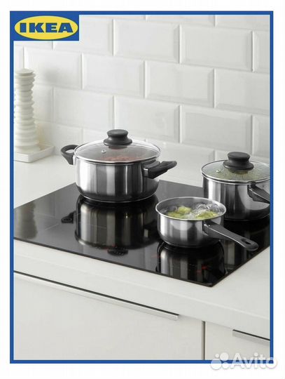 Набор кастрюль IKEA икея индукция для индукции