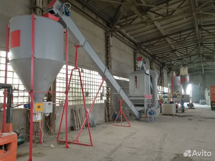 Линия гранулирования комбикорма