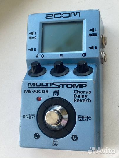 Педаль эффектов Zoom MS-70CDR