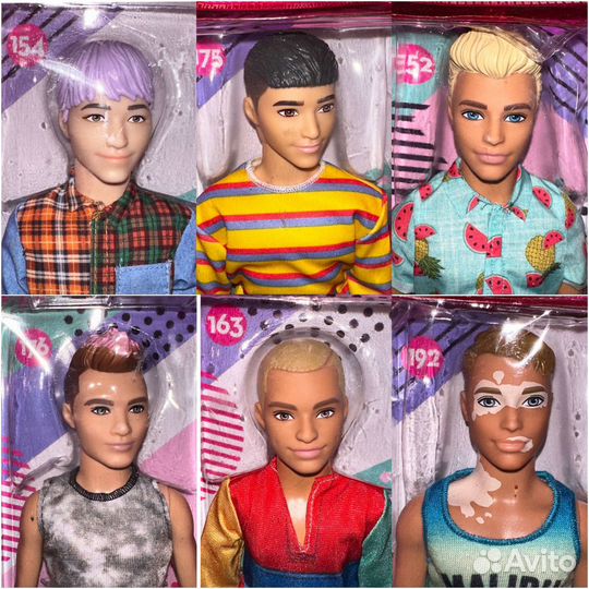 Barbie fashionistas Ken's / Барби Фашинистас Кены