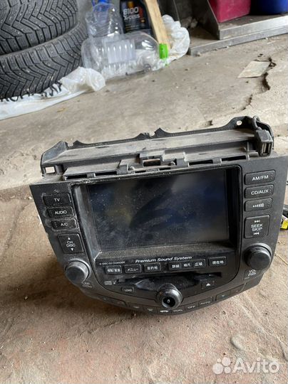 Головное устройство accord 7