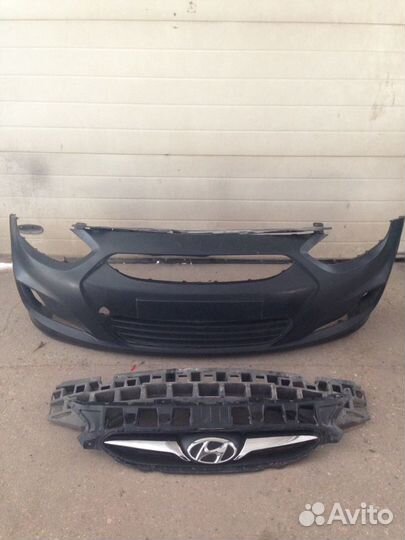 Бампер на солярис