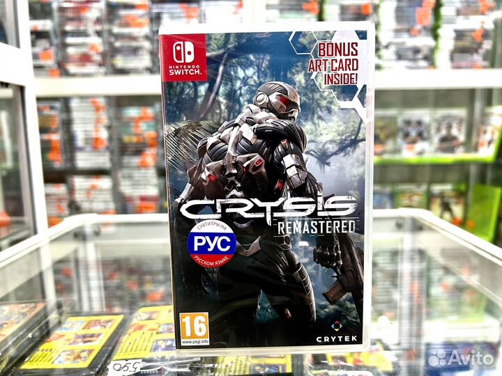 Новый Crysis Remastered Trilogy Nintendo Switch