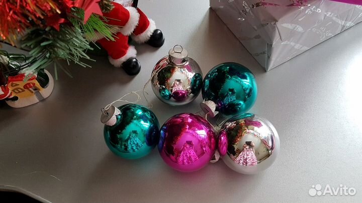 Ёлочные шары СССР