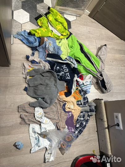 Пакет вещей для малыша от 1 года до 2,5 лет