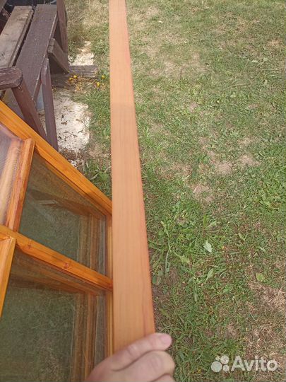 Деревянные окна бу. 5 штук +1 рама без стекол