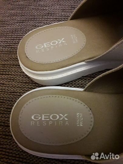 Женские шлёпанцы Geox.Очень стильные