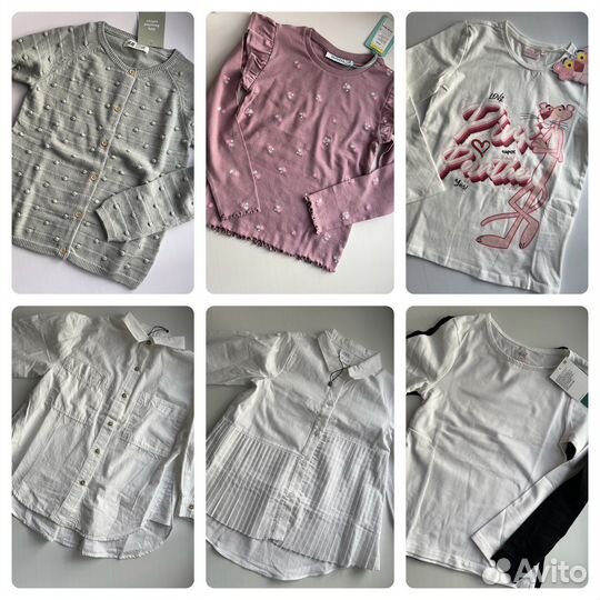 Платья, футболки, леггинсы H&M, Zara, Benetton