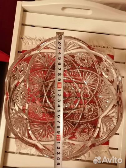 Хрустальная ваза СССР