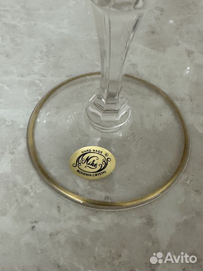 Бокалы bohemia crystal