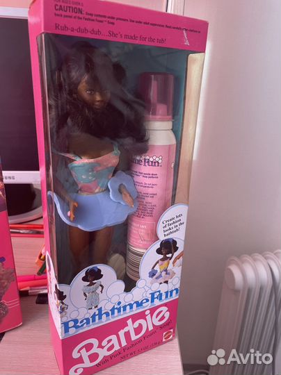 Barbie bathtime fun новая в коробке, 1990