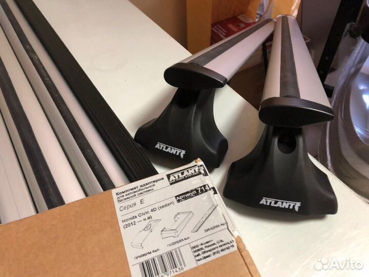 Багажник на крышу Хонда Цивик 4D (sedan) (2012 -н